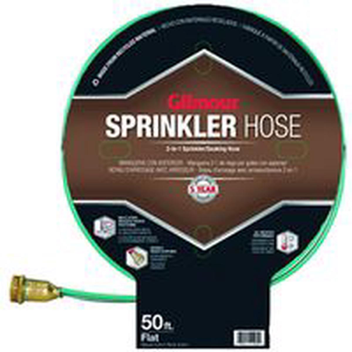 Gilmour Mfg Garden Sprinkler Hose 50 ft L Vinyl (871421-1001)