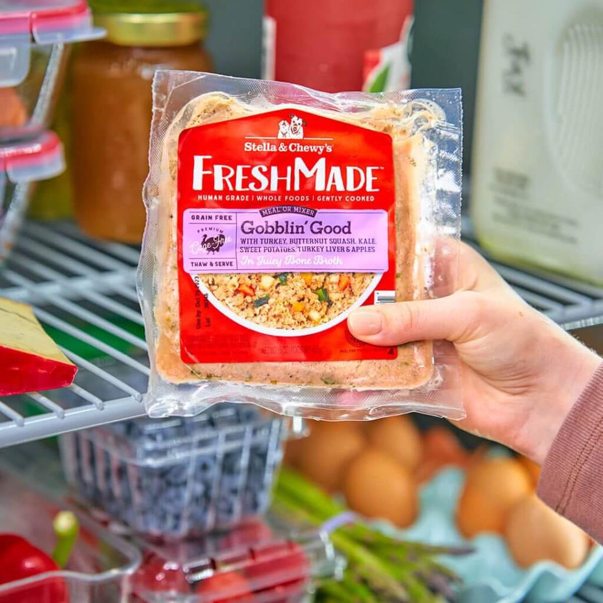 [Frozen] Stella & Chewy's FreshMade Broth Nutritional Fresh Meal Packets 16oz - Turkey Recipe