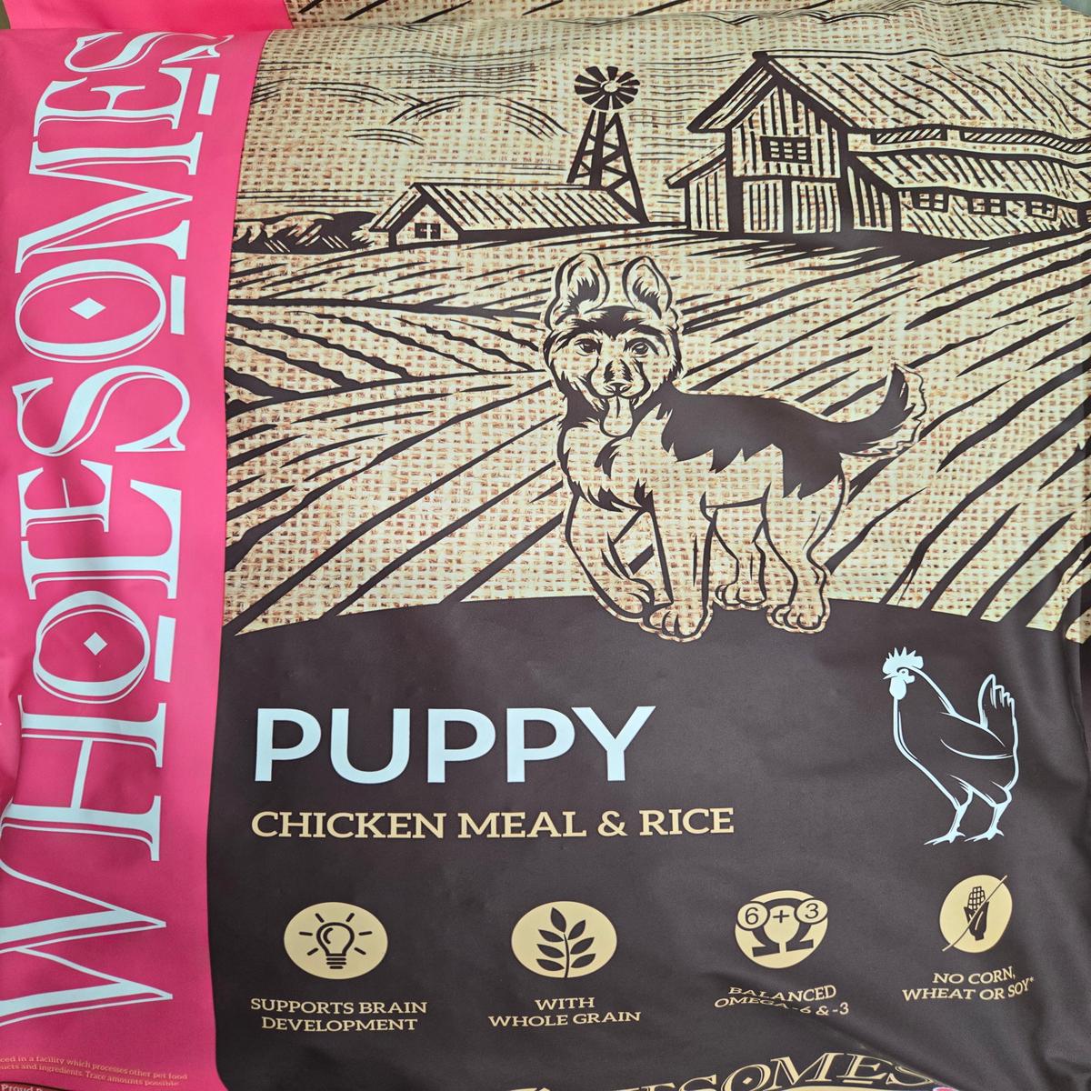 Wholesomes Ckn/Rc Pup 16.5