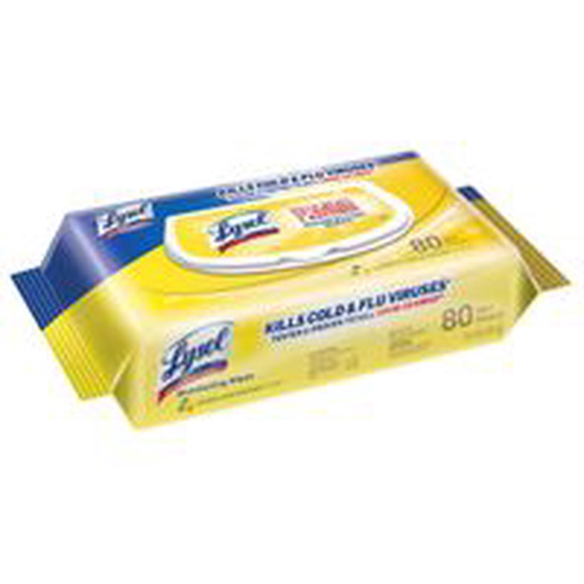 Wipes Disinfectant Lemon