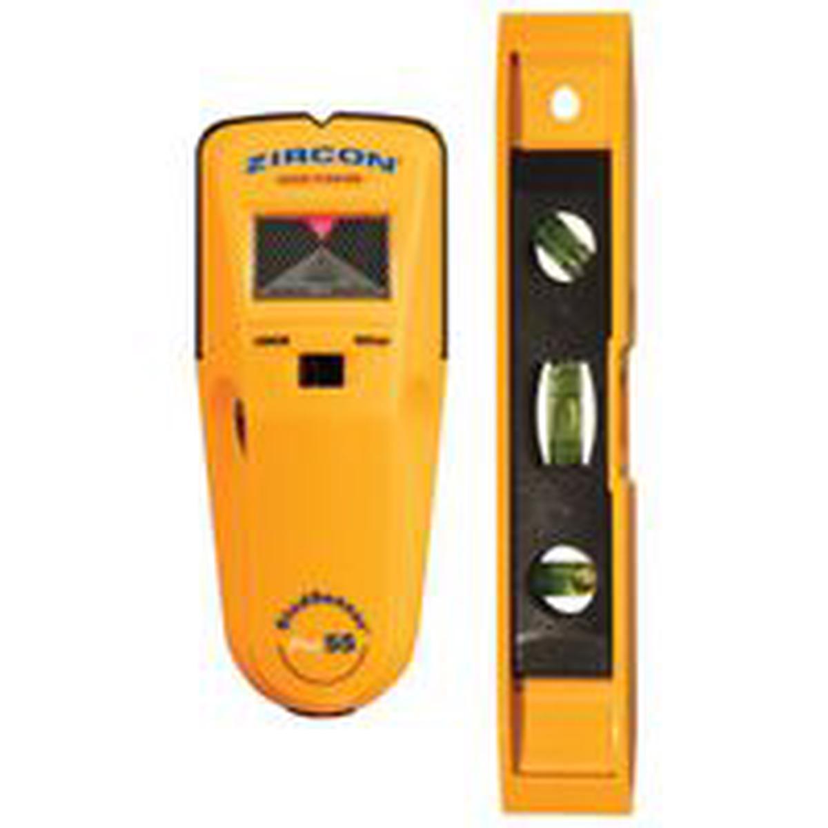 Zircon StudSensor Series 69652 Stud Finder, 9V Battery, Detects Metal and Wood