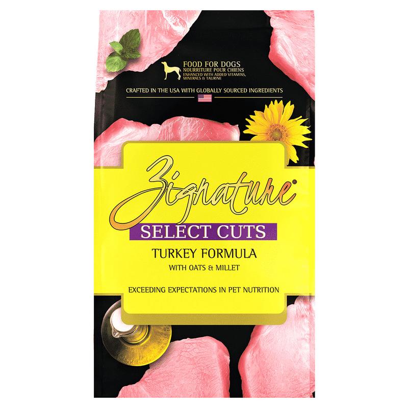Zignature Select Cuts Turkey Formula Dog Food - 25 lb