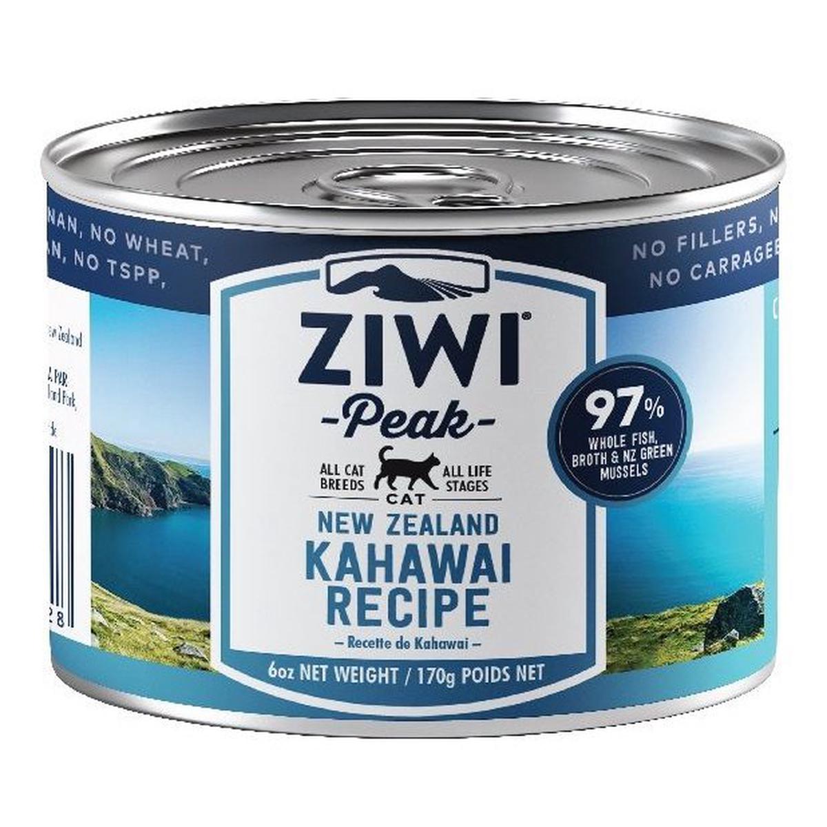 Ziwipeak Peak Cat Wet Food - Grain Free - Walleye - 6.5oz