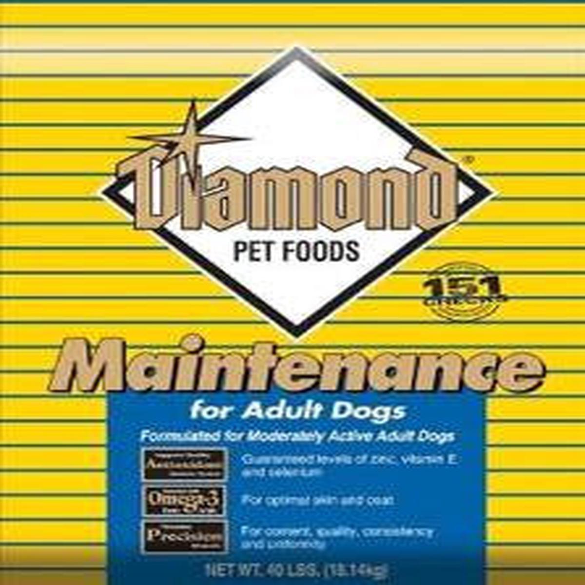 Diamond Maintenance Formula Dry Dog Food 50lb {L-1}418102