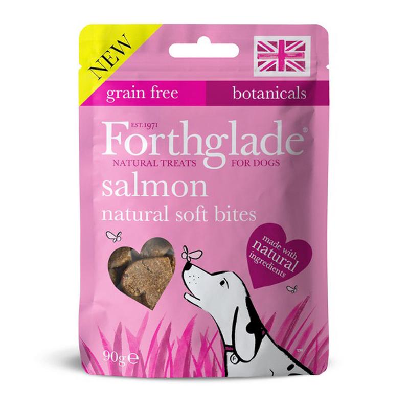 Forthglade Grain Free Soft Bite Treats Salmon 90g