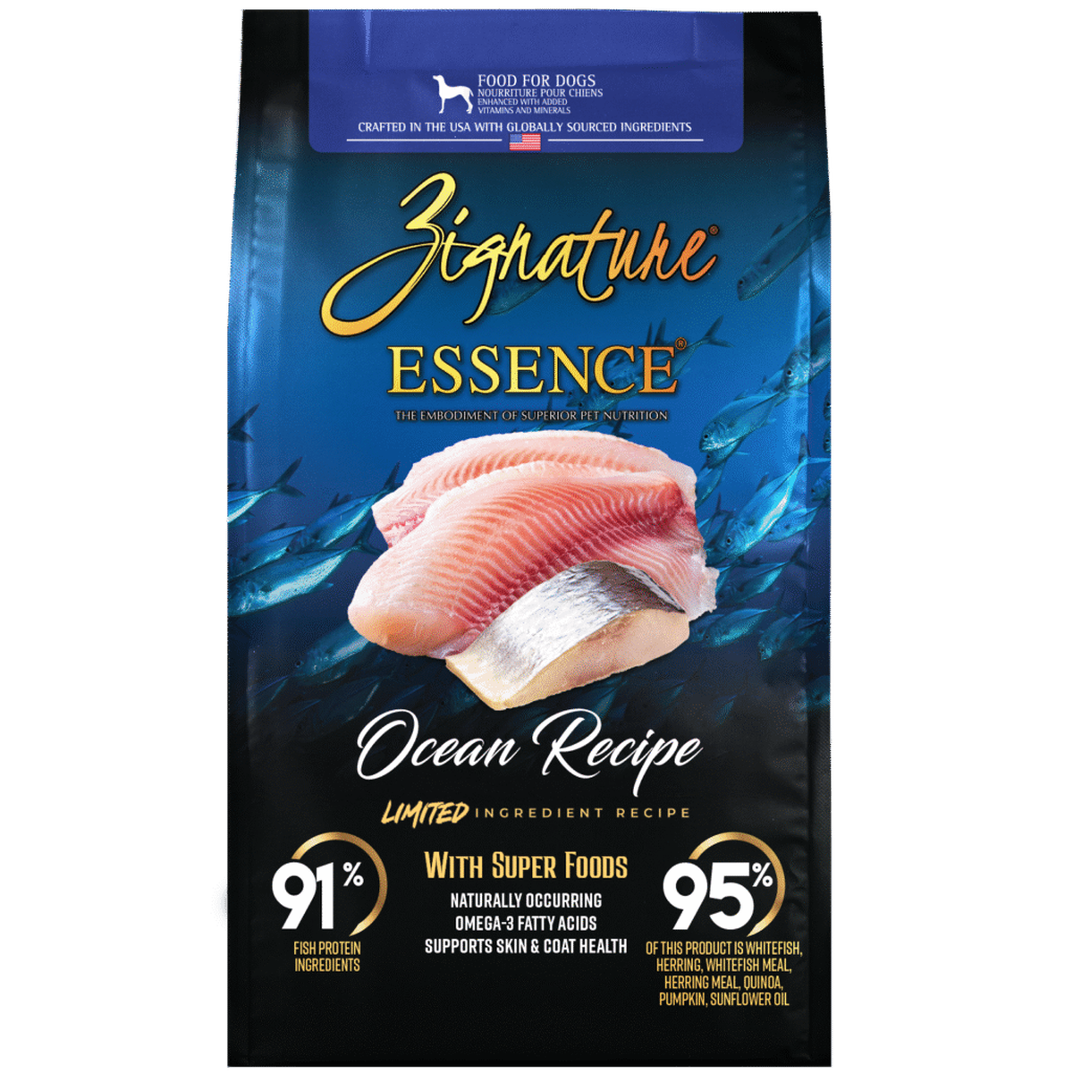 Zignature Essence LIR Ocean Recipe Dry Food 3.5lb