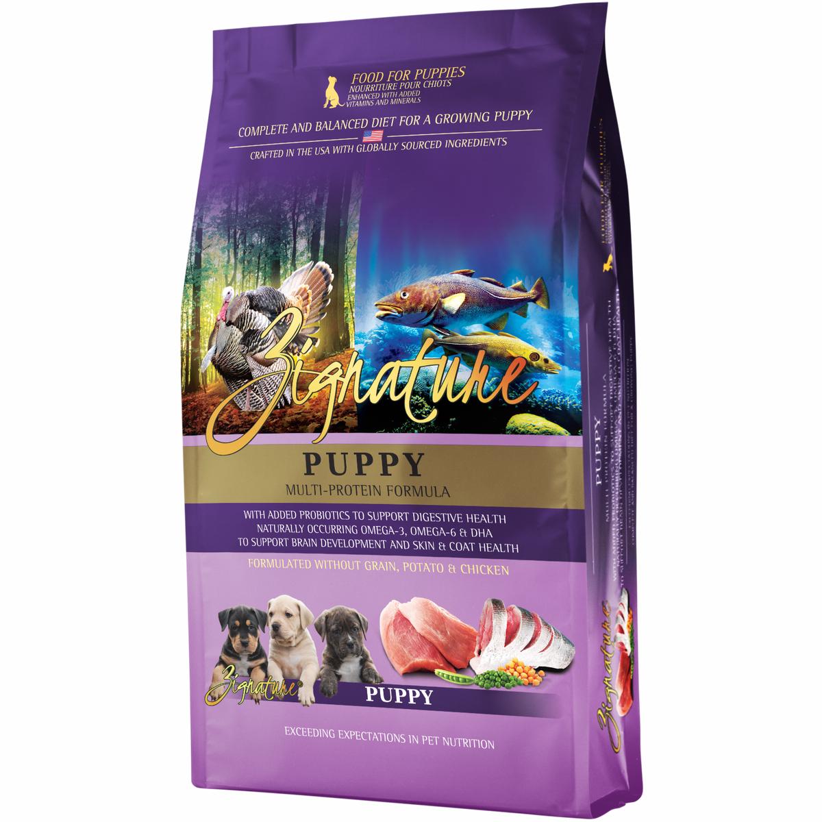 Zignature Puppy Formula Dog Food 4 lb