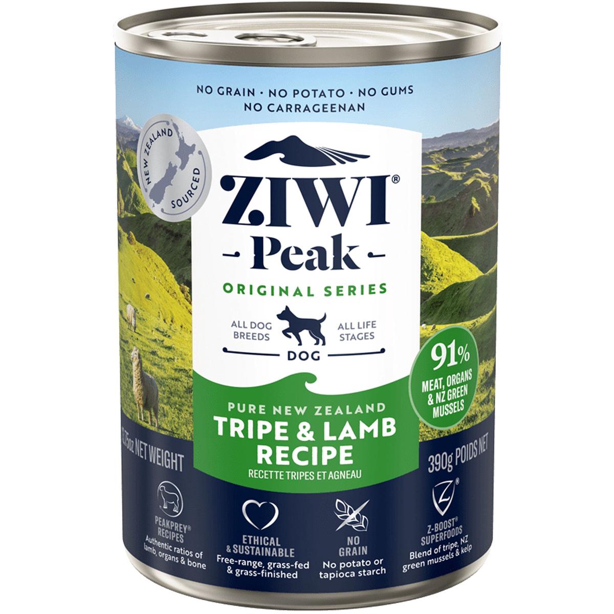 Ziwi Canned Tripe & Lamb Recipe Dog Food - 13.75oz