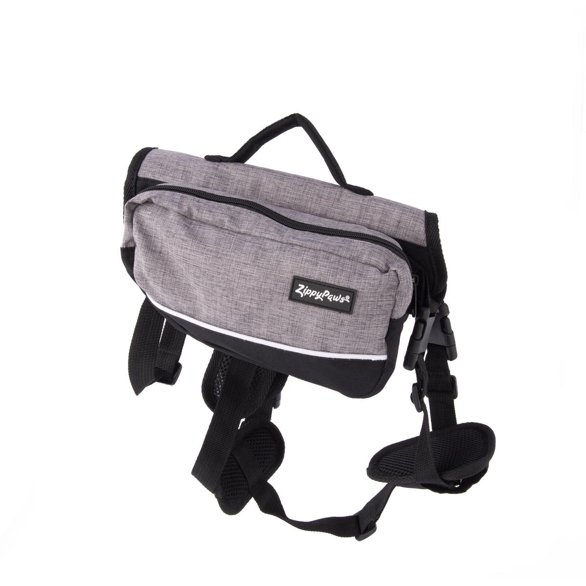 ZippyPaws Backpack For Dog Graphite Small
