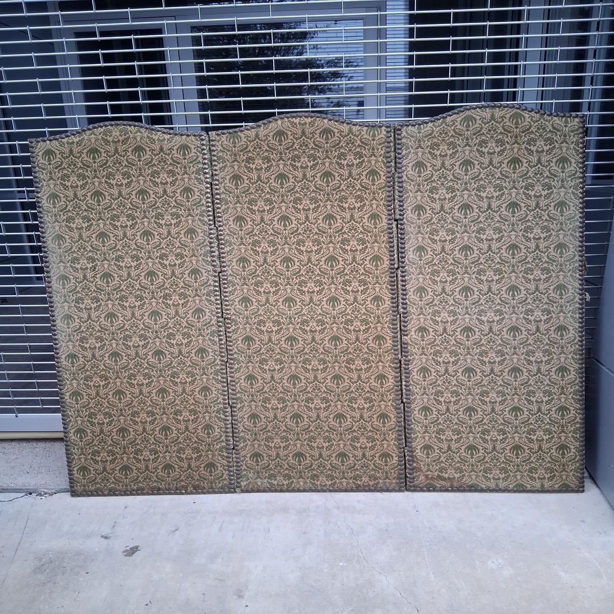 3 PANEL UPHOLSTERED SCREEN