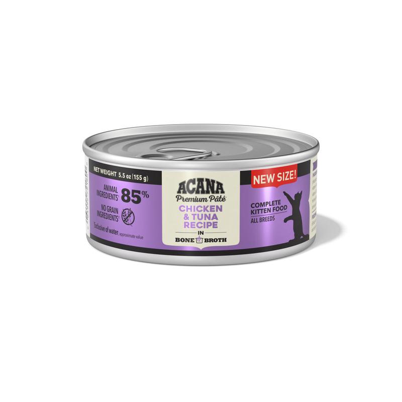 Acana Premium Pt Canned Kitten Food Chicken & Tuna 12ea/5.5 oz