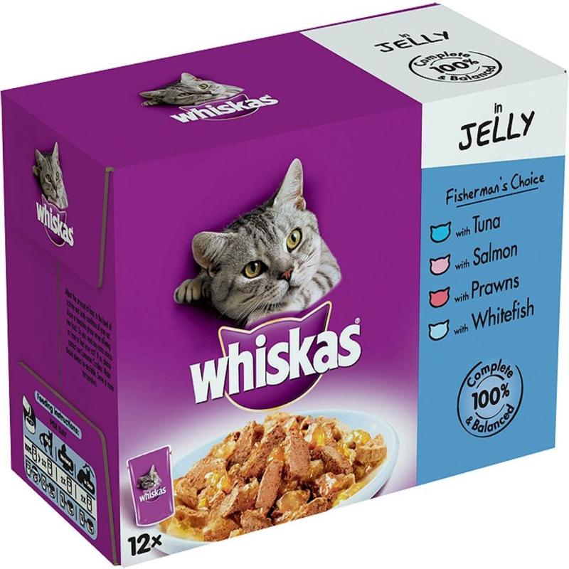 Whiskas Singles Multipack FISHERMANS CE