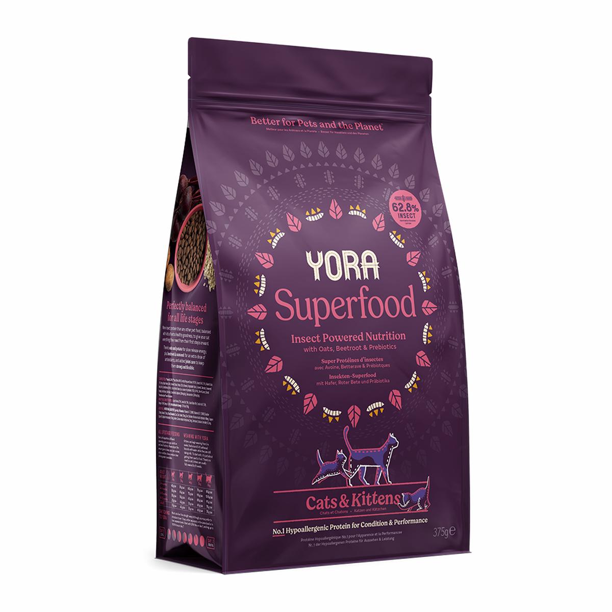 Yora Cat - Cats & Kittens Insect Protein Cat Food 3.75kg
