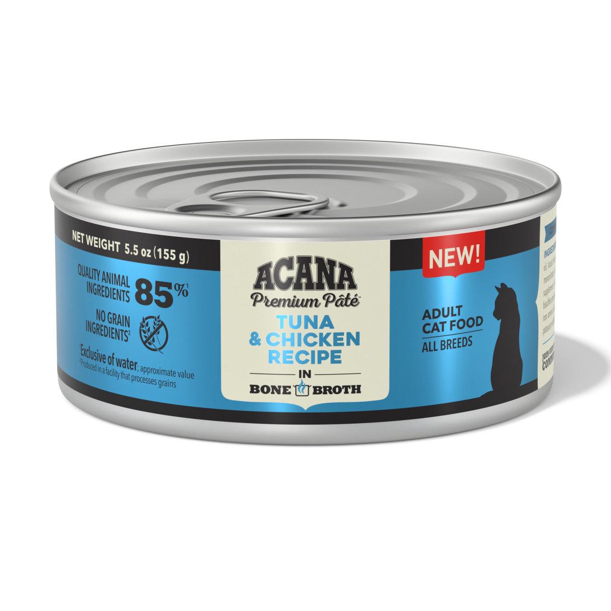 Acana Premium Pt Canned Cat Food Tuna & Chicken 12ea/5.5 oz