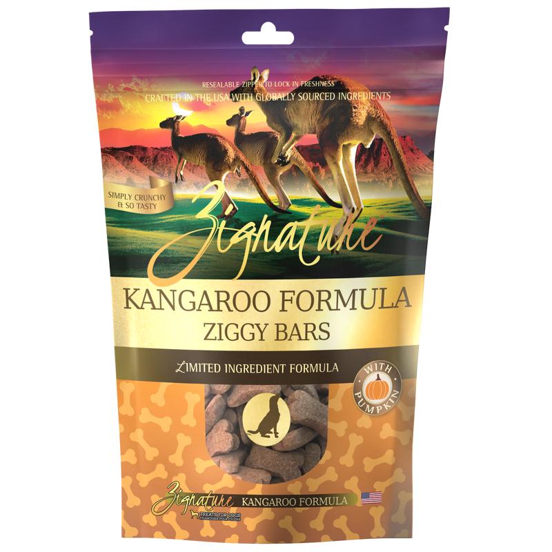 Zignature Kangaroo Formula Biscuit Treats for Dog12 oz
