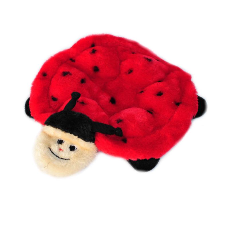 ZippyPaws Crawlers Dog Toy Betsey the Ladybug Medium