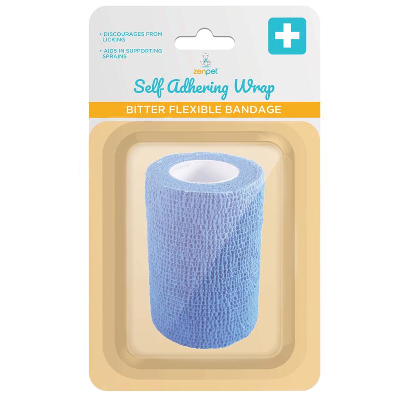 ZenPet Self Adhering Wrap Bitter Flexible Bandage 3Ft X 5Yd