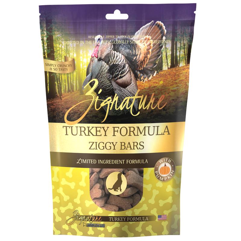 Zignature Turkey Formula Biscuit Treats for Dog12 oz