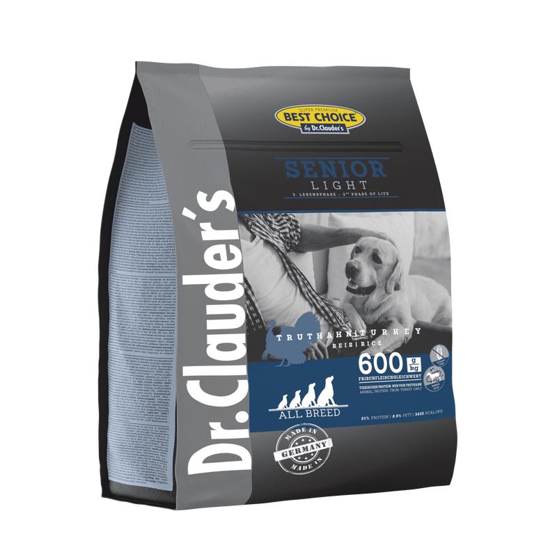 Dr Clauder's Dog Dry Senior Light
