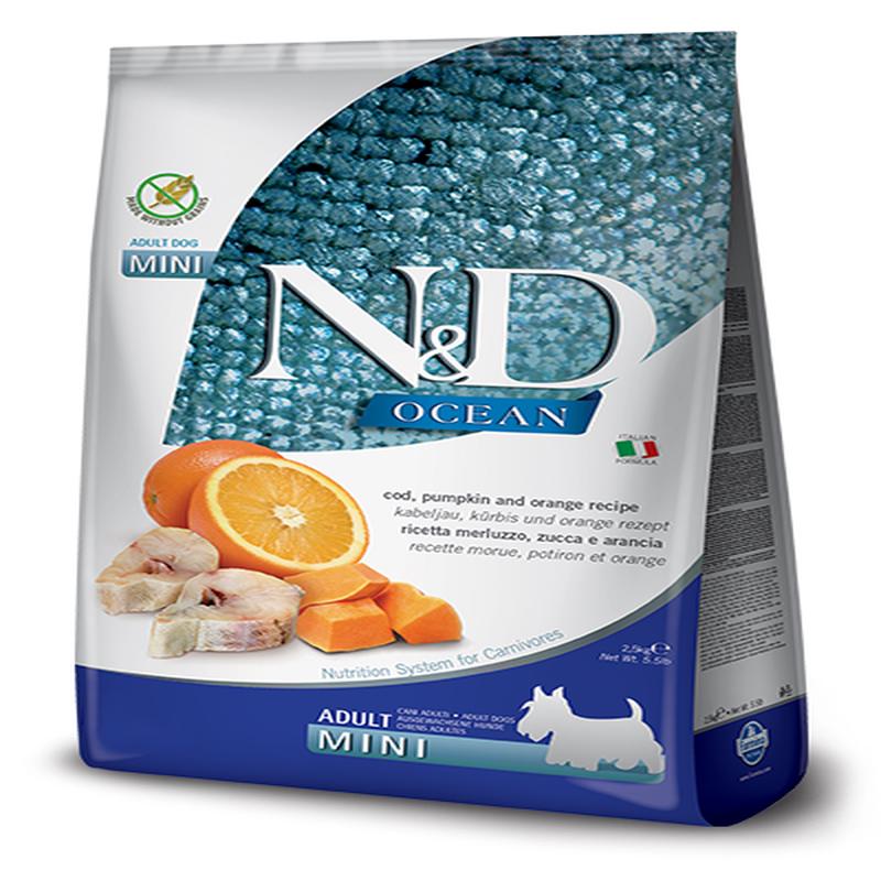 Farmina N&D Ocean Adult Mini Cod & Orange