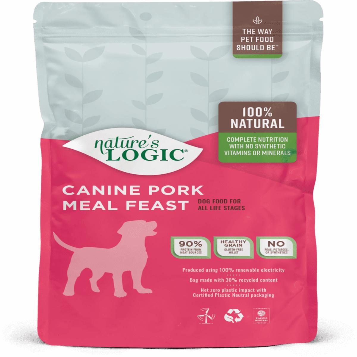 [Call to Order] Nature's Logic Canine Pork Meal Feast Dry Dog Food