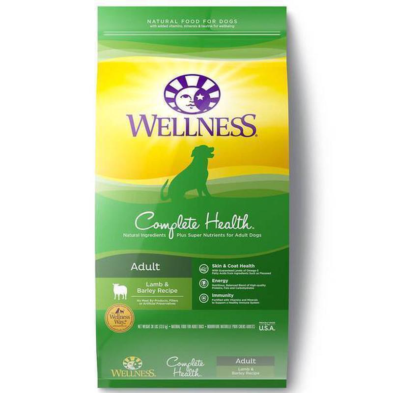 *DONATION TO ACTION FOR SINGAPORE DOGS* Wellness Dog Complete Health Lamb & Barley Dry Dog Food 30lb