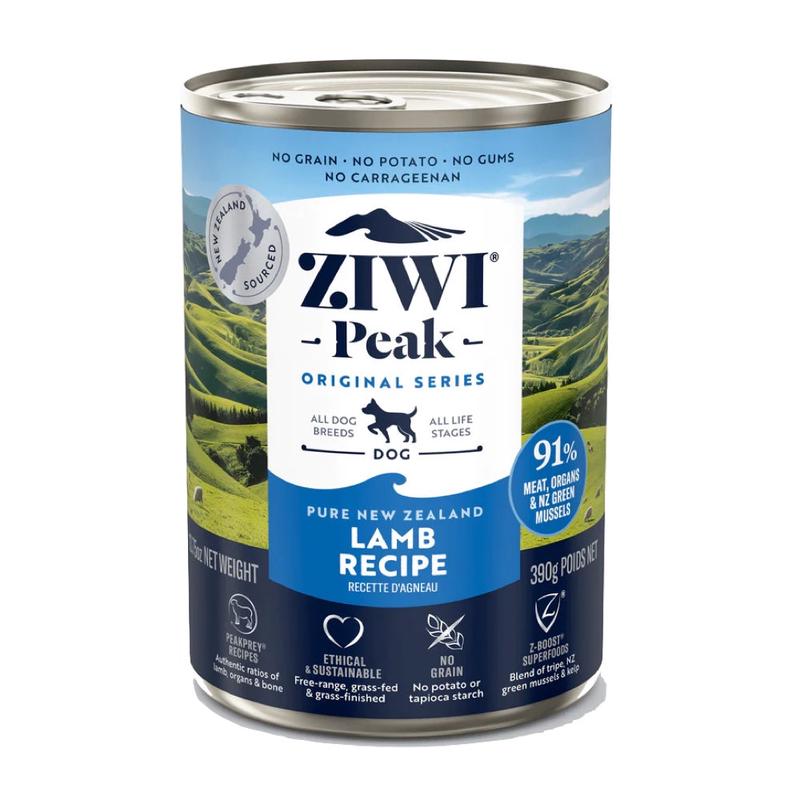 Ziwi Peak New Zealand Lamb Recipe Canned Dog Food