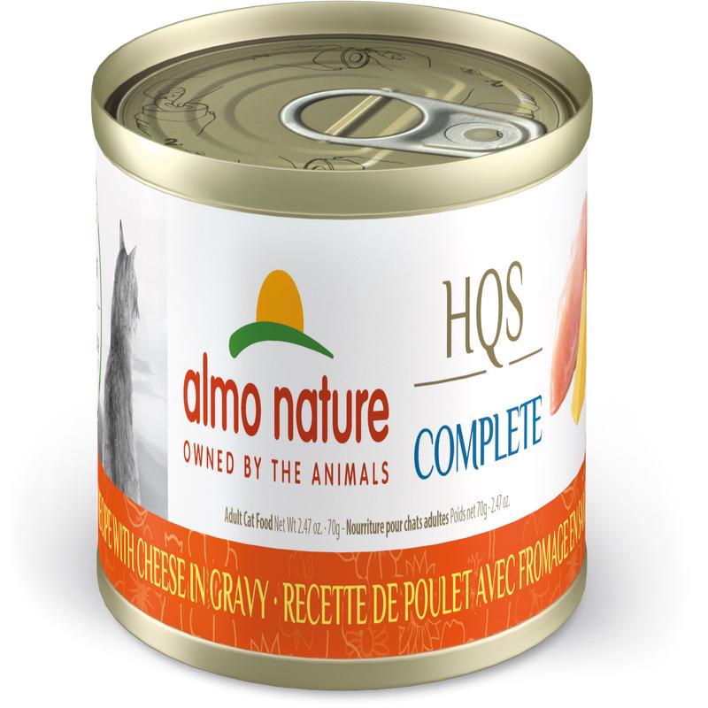 Almo Nature HQS Complete Chicken & Cheese in Gravy 70g
