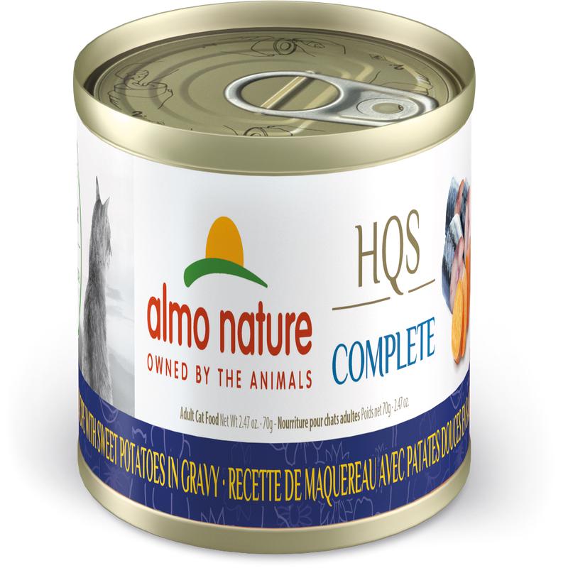 Almo Nature HQS Complete Mackerel & Sweet Potato in Gravy 70g