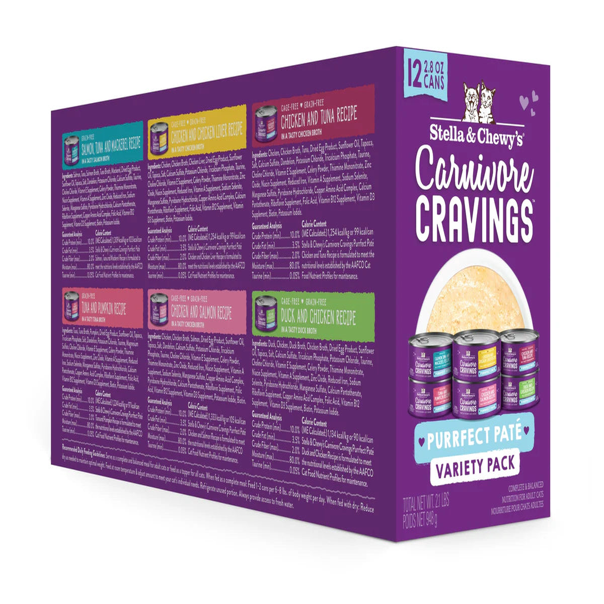 [CALL TO ORDER] Stella & Chewy's Carnivore Cravings Variety Pack (Purrfect Pate)