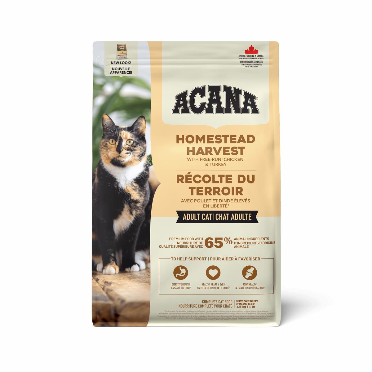 Acana Premium Cat Food Homestead Harvest Recipe