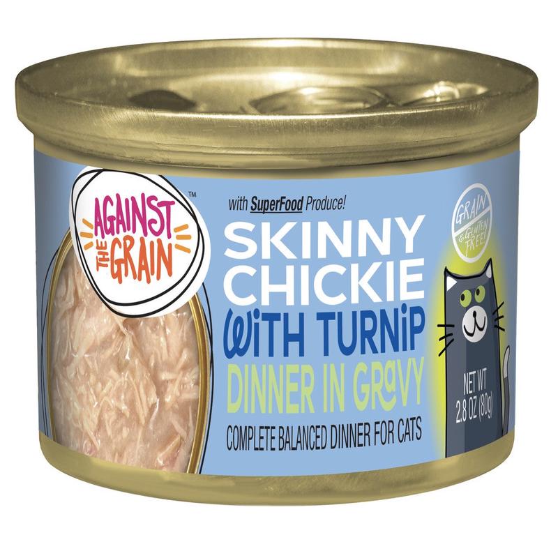 Against the Grain Skinny Chickie with Turnip Wet Cat Food