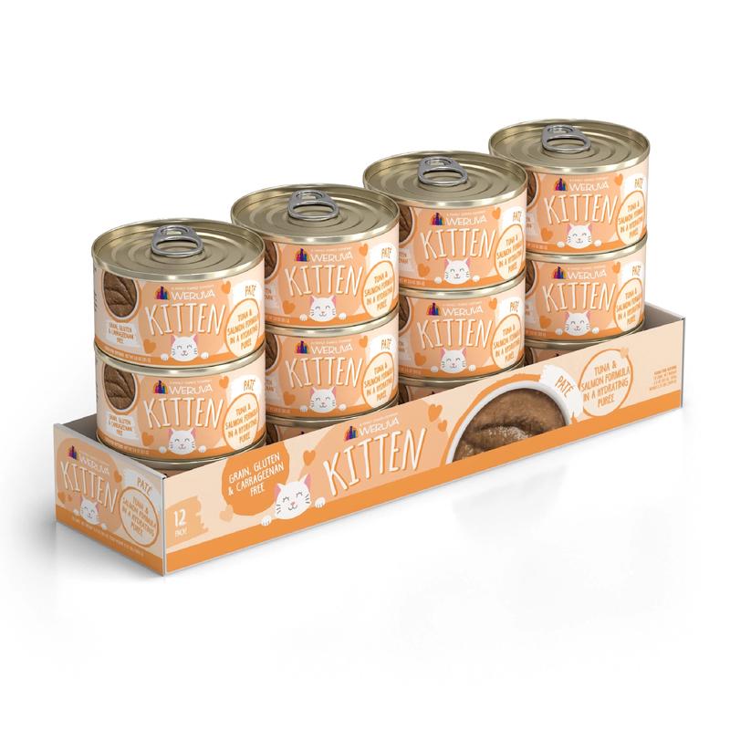 Weruva Kitten Tuna & Salmon Formula Tuna & Salmon in a Hydrating Pure