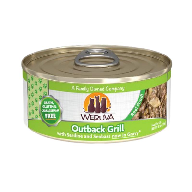 Weruva Outback Grill with Trevally & Barramundi Canned Cat Food