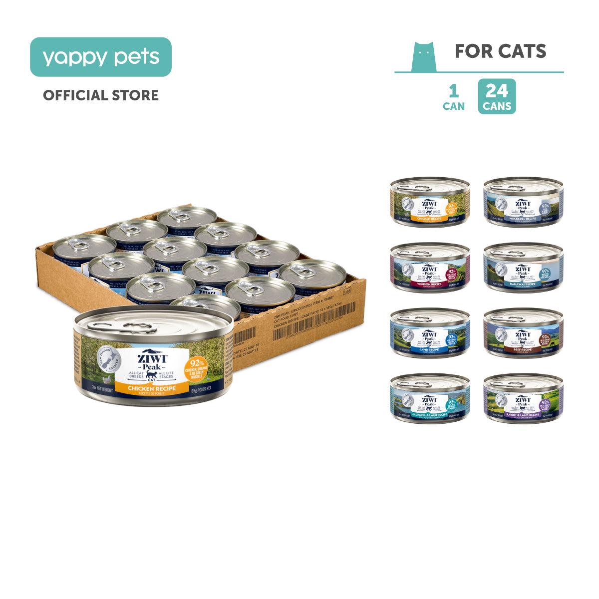 Ziwi Peak Originals Wet Cat Food 85g x 24 (Carton)