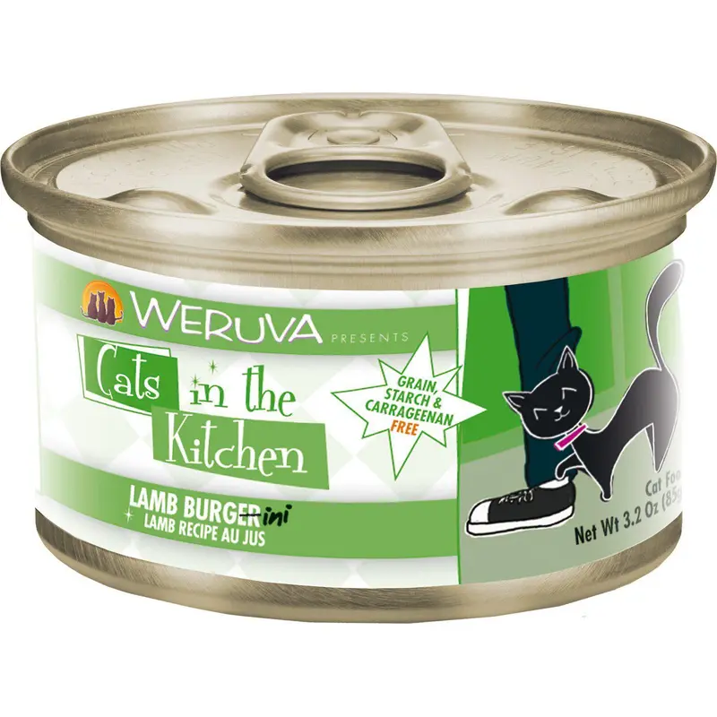 Weruva Cats In the Kitchen Lamb Burgini Grain-Free Wet Cat Food