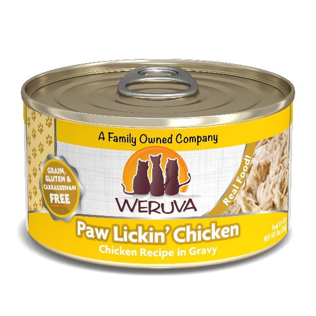 Weruva Paw Lickin Chicken in Gravy Canned Cat Food