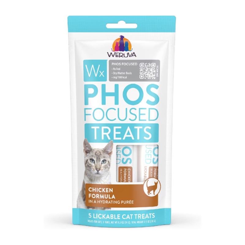 Weruva Wx Chicken Formula Lickable Cat Treats 5 pack