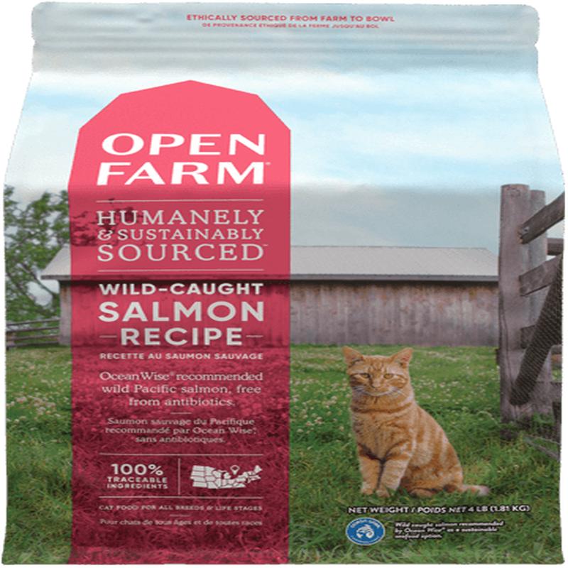 Wild-Caught Salmon Dry Cat Food