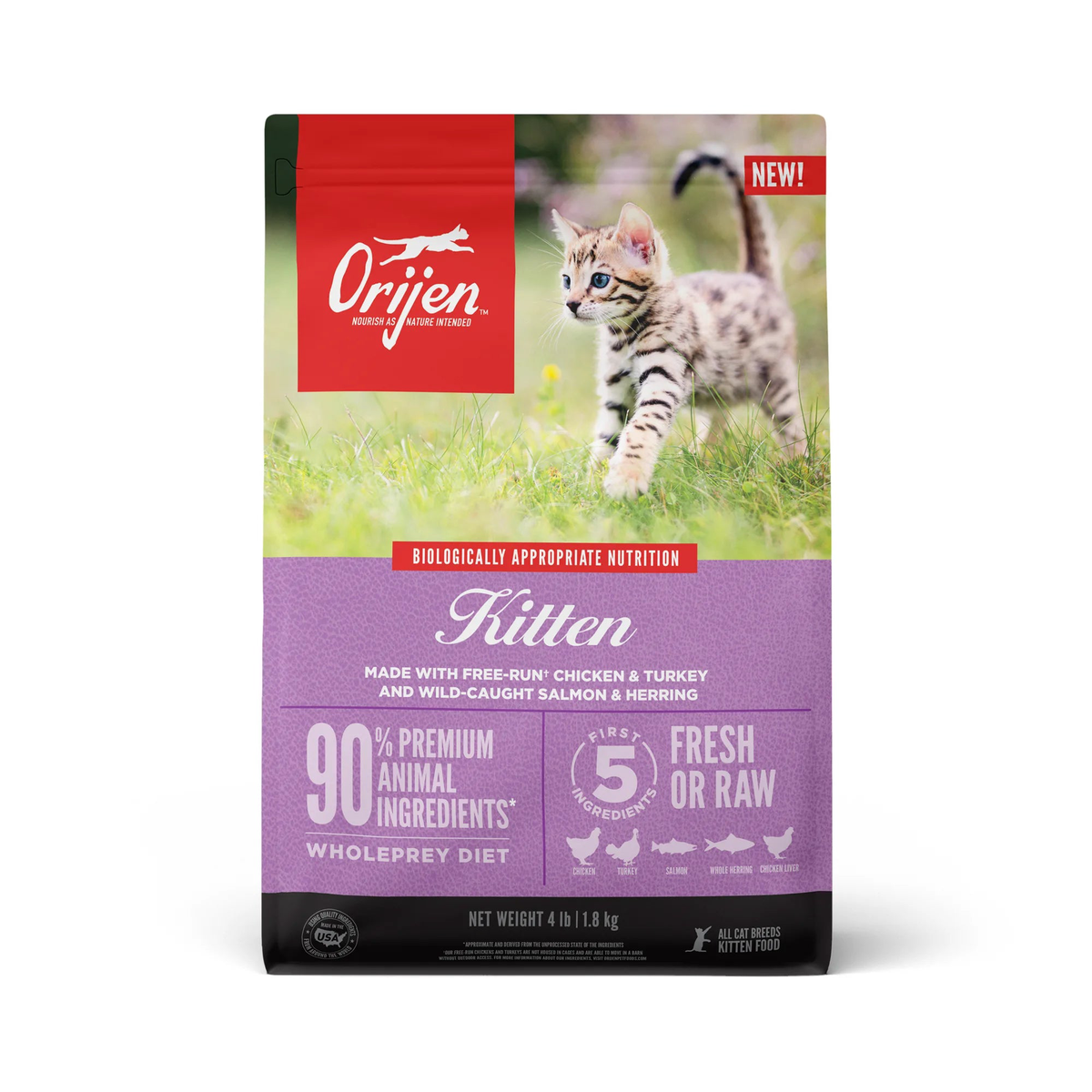 4lb. Orijen Kitten Food