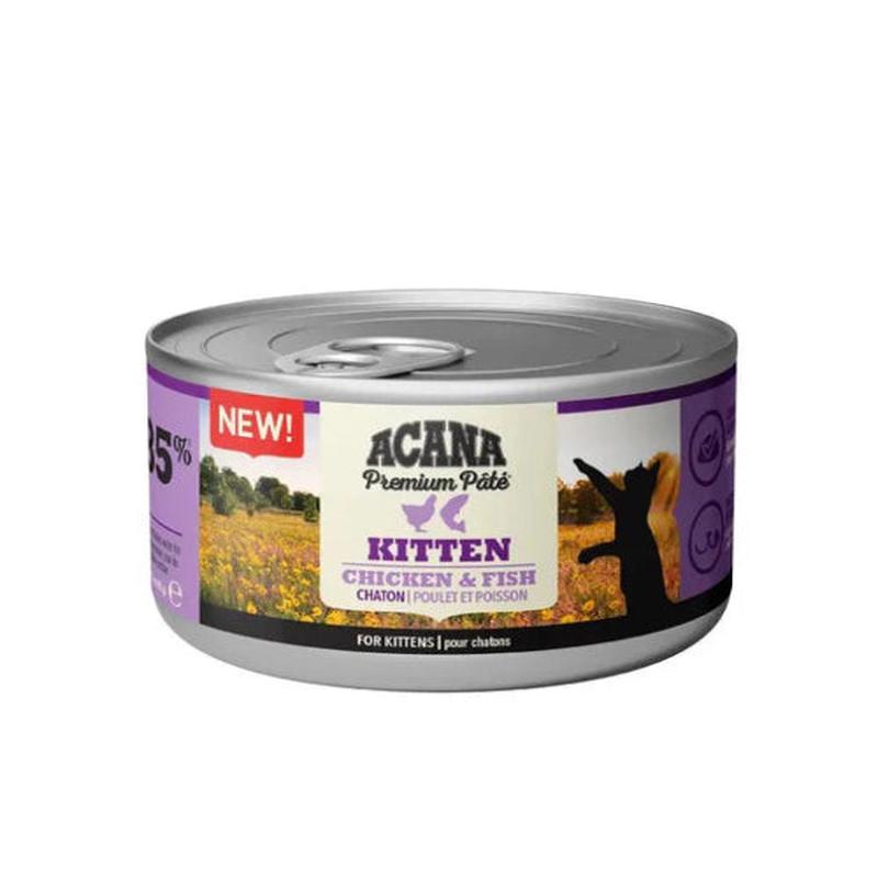 Acana Kitten Premium Pt Chicken Fish In Bone Broth Wet Cat Food