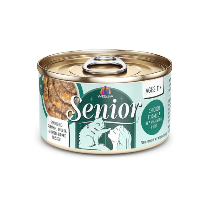 Weruva Senior Chicken Formula in Hydrating Puree Canned Cat Food