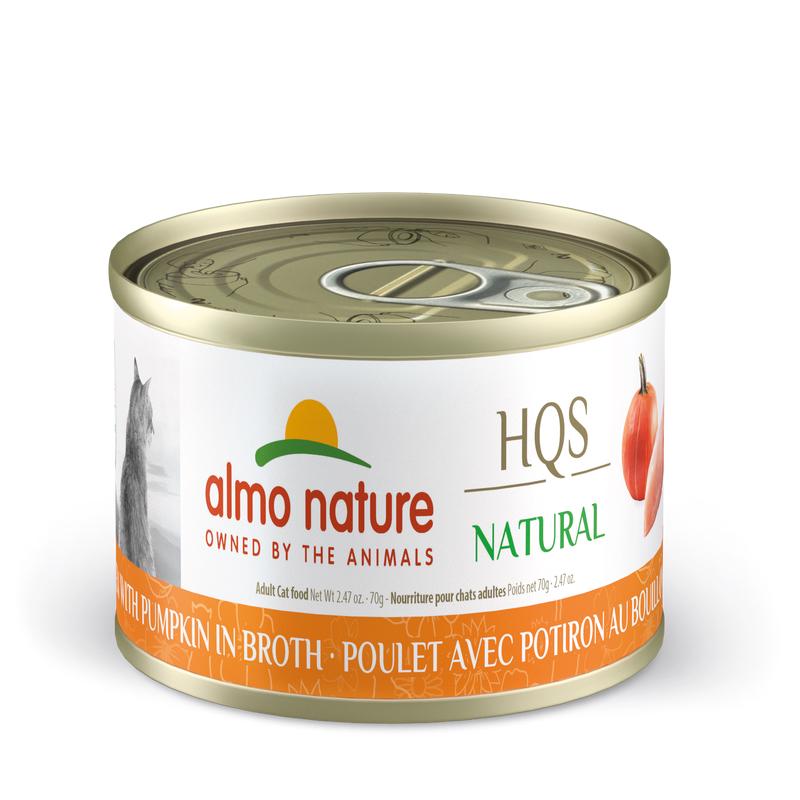 Almo Nature HQS Natural Chicken & Pumpkin in Broth 70g