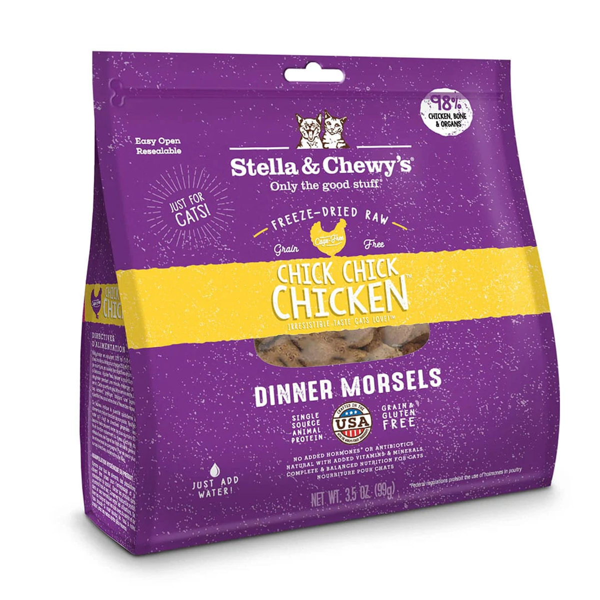 [CALL TO ORDER] Stella and Chewy's Frozen Chick, Chick, Chicken Freeze-Dried Raw Dinner Morsels