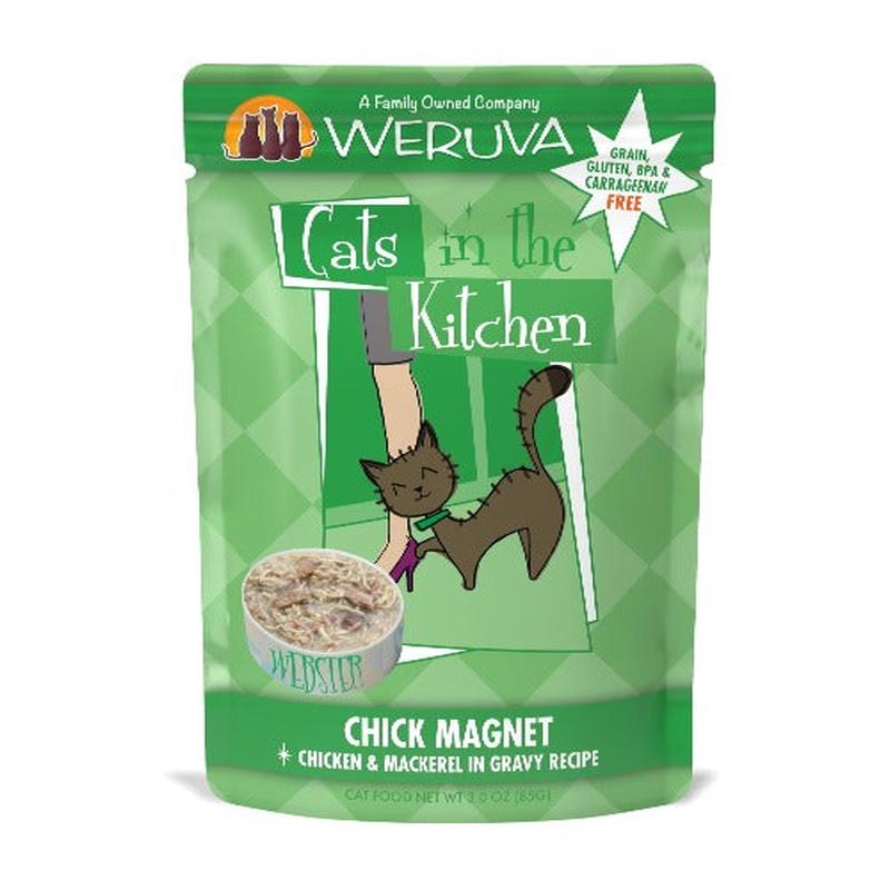 Weruva Chick Magnet In Gravy Pouches Cat Food 85GX48