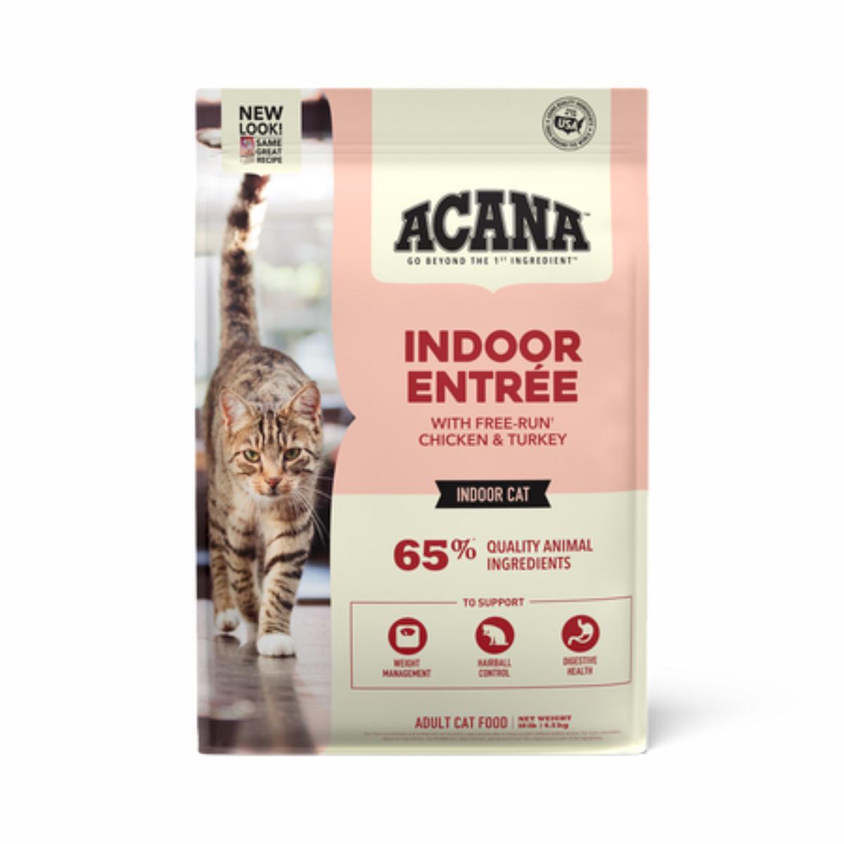 Acana Indoor Entre Recipe with Poultry & Fish Dry Cat Food
