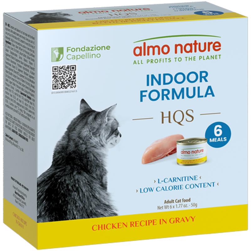 Almo Nature - HQS Indoor Formula 6pk Meals