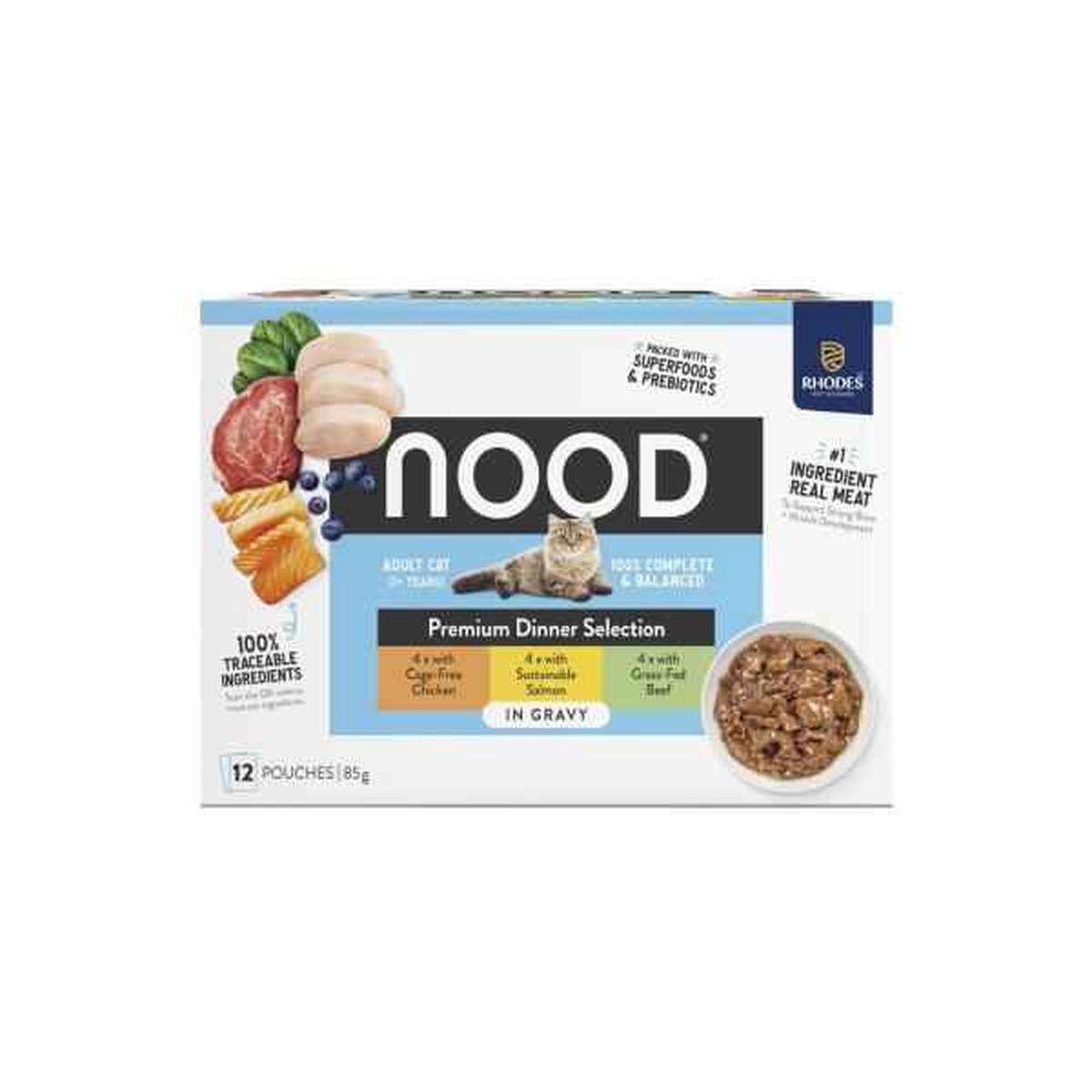 Wet Cat Food Favourites In Gravy 12x85g