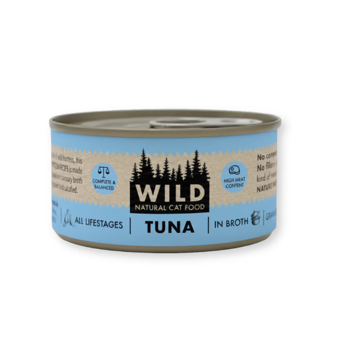 WILD Cat Food Tin - Tuna 75G