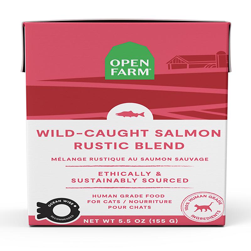 Wild-Caught Salmon Rustic Blend Wet Cat Food